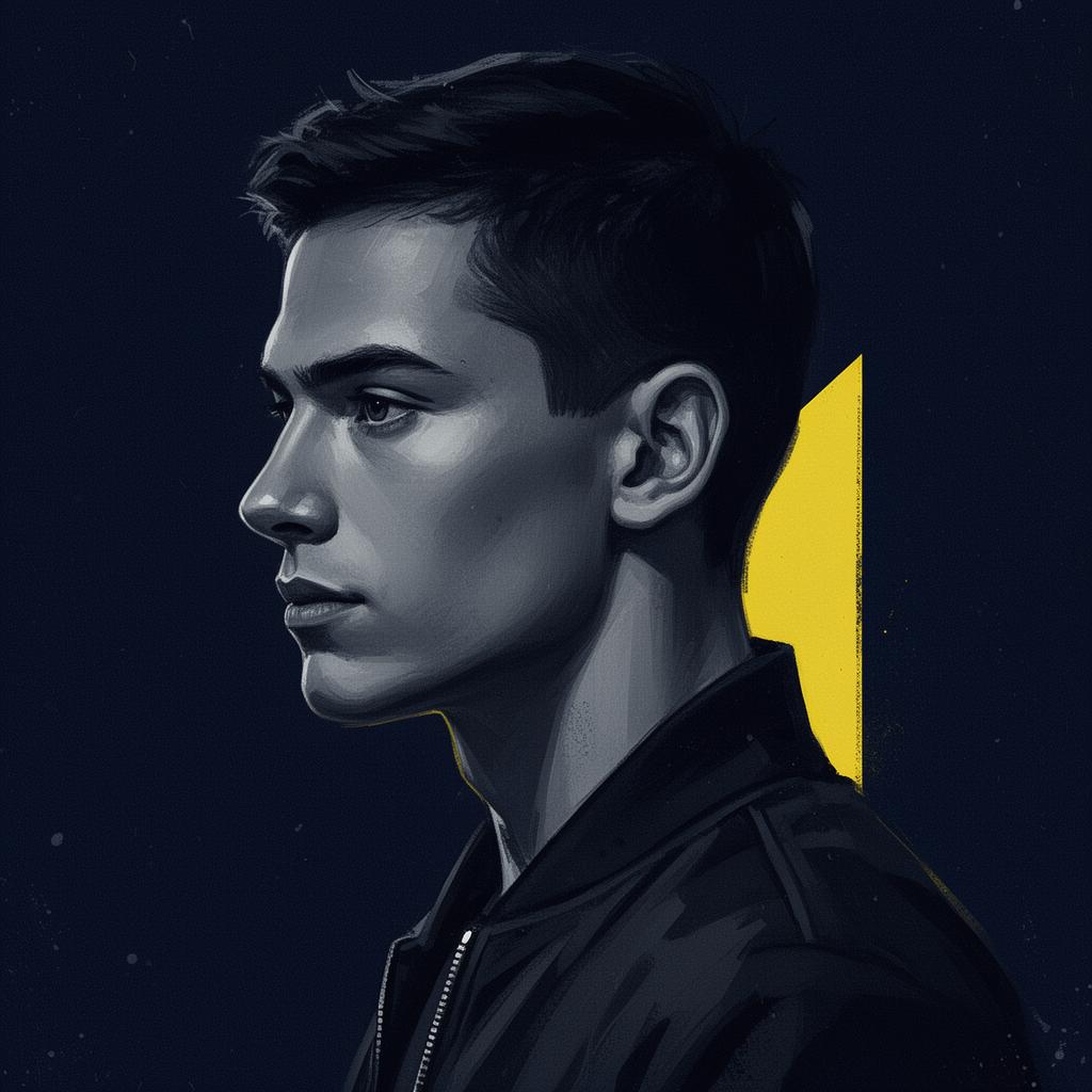 Stylized editorial portrait of Elijah Royaie, Founder & CEO